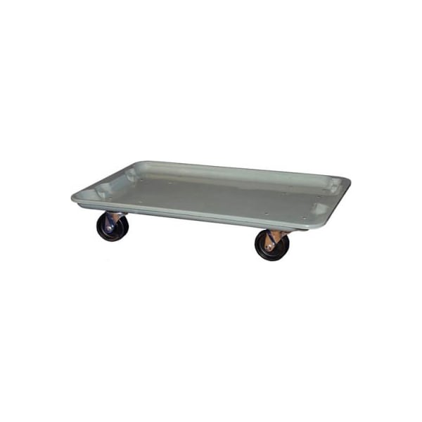 Mfg Tray Molded Fiberglass Toteline Dolly 780538 for 24-3/8" x 14-7/8" x 8" Tote, Gray 7805385172 - main